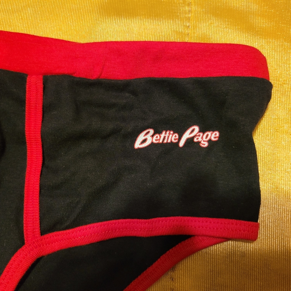 BETTIE PAGE VINTAGE UNDERWEAR BRIEF - Picture 4 of 11